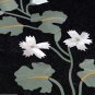 24" Black Marble Coffee Table Top Inlaid Mosaic Marquetry Handmade Home Decor