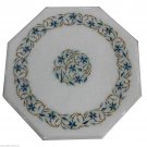 12" White Marble Coffee Table Top Mosaic Decor Semi Precious Italian Arts Decor 12" White Marble Coffee Table Top Mosaic Decor Semi Precious Italian Arts Decor