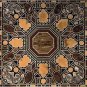 6'x3' Black Marble Top Dining Room Table Sets Scagaliola Very Pietra Dura Decor