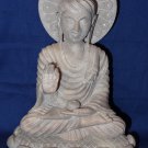 8" Marble Stone Buddha Goddess Figure Statue Made in India Reglious Idol Decor