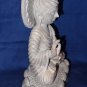 8" Marble Stone Buddha Goddess Figure Statue Made in India Reglious Idol Decor