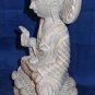 8" Marble Stone Buddha Goddess Figure Statue Made in India Reglious Idol Decor