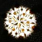 9" Filligree Marble Plate Abalone Stone Inlaid Mosaic Occasional Art Decor H5441