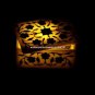 6"x4"x2" Designer Marble Storage Box Lapis Marquetry Inlay Valentine Gift H5519A