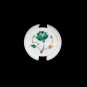 Marble Set Of Marquetry Coasters Malachite Inlaid Stones Occasional Decor H5567