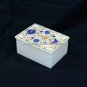 6"x4"x2" Marble Decorative Jewelry Box Lapis Mosaic Inlay Occasional Gift H5513A