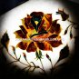 10" Marvelous Marble Serving Beautiful Plate Pauashell Inlaid Decor Gifts H5434B