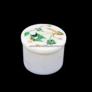 3"x1.5" Elegant Marble Personalized Box Fine Decorative Inlay Arts Gifts H5508A 3"x1.5" Elegant Marble Personalized Box Fine Decorative Inlay Arts Gifts H5508A