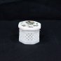 2"x2" Beautiful Marble Earring Storage Box Pauashell Inlay Stone Art Decor H5540