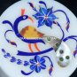 3"x3" Adorable Jewelry Marble Designer Box Lapis Inlaid Stones Decor Gift H5545A