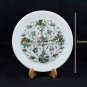8" Pauashell Marble Serving Plate Precious Inlay Stone Outdoor Table Decor H5428