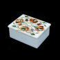 4"x3"x2" Indian Marble Custom Jewelry Box Hakik Precious Inlay Home Decor H5478