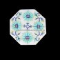 3"x1.5" Marble Jewelry Storage Box Turquoise Precious Inlay Stones Decor H5509A