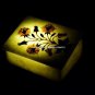 4"x3"x2" Marble Jewelry Box Hakik Floral Collectible Inlay Occasional Gift H5524