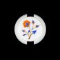 Marble Drinkware Coaster Set Hakik Floral Inlay Stones Kitchen Accessories H5561