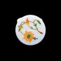 2"x1.5" Round Marble Box Hakik Floral Inlaid Arts Anniversary Gift Decor H5527