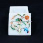 2"x2" Marble Small Decorative Jewelry Box Parrot Unique Art Mosaic Decor H5491