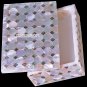 4"x3"x2" Attractive Marble Precious Pauashell Inlay Jewelry Trinket Box Gift Art