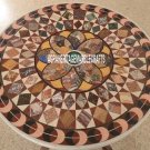 Decorative Marble Furniture Top Floral Handmade Pietradura Inlay Art Decor H4033