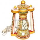 10" Marble Decorative Hand Painted Traditional Work Electric Lamp For Gift H4483 10" Marble Decorative Hand Painted Traditional Work Electric Lamp For Gift H4483
