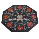12" Black Marble Flooring Tile Hakik Inlay Mosaic Floral Work Hallway Decor E106 12" Black Marble Flooring Tile Hakik Inlay Mosaic Floral Work Hallway Decor E106