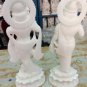 12.5" White Marble Krishna Radha handmade Stone Hindu Lord Hare Statue Sculpture