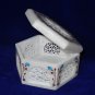 Marble Hexagon Jewelry Box Hakik Inlaid Trinket Perfect Home Gifts Decor Arts