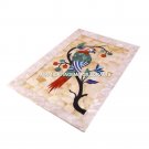 12"x8" Attractive Fine Marble Serving Tray Parrot Inlaid Work Kitchen Decor M082 12"x8" Attractive Fine Marble Serving Tray Parrot Inlaid Work Kitchen Decor M082