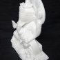 6" WHITE MARBLE GANESH GANESHA SCULPTURE STATUE FIGURINE HANDMADE
