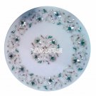 White Marble Round Center Table Top Abalone Mosaic Eid Exclusive Outdoor Decor