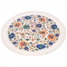 11" White Decorative Marble Plate Marquerty Slab Beautiful Arts Home Decor Gifts 11" White Decorative Marble Plate Marquerty Slab Beautiful Arts Home Decor Gifts