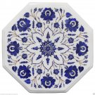 Marble Coffee Table Top Lapis Lazuli Marquetry Inlay New Year 2018 Special Decor