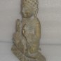 10.5" Marble Buddha Natural Green Blessing Carved Handmade Collectible Decor Art