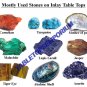 Marble Decorative Malachite Handmade Jewelry Box Trinket Semi Precious Art H1875