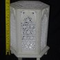 Marble Electric Night Table Lamp Lattice Design Hand carved Home Gifts Decor