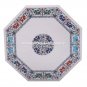 Glamorous Marble Hallway Outdoor Table Multi Elephant Inlay Furniture Decor M071