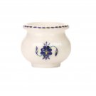 2"x2.5'' White Marble Flower Pot Lapis Inlay Marquetry Table Decor Gifts H3594