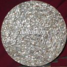 Marble End Seashell Coffee Table Top Slab Gemstone Inlay Art Outdoor Decor H3892 Marble End Seashell Coffee Table Top Slab Gemstone Inlay Art Outdoor Decor H3892