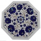 12'' Marble Coffee Table Top Inlay Floral Stones Handmade Christmas Special 2017
