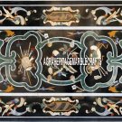 Italian Marble Beautiful Dining Table Handmade Marquetry Inlay Home Decor H3875