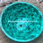 18"x8" Marble Random Wash Basin Malachite Inlay Stone Home Interior Decor M315