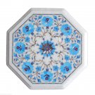 Marble Marquetry Side Table Top Turquoise Stone Eid Special Home Decor Marble Marquetry Side Table Top Turquoise Stone Eid Special Home Decor