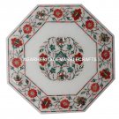 Marble Small Coffee Table Top Carnelian Art New Year ExcIusive Inlay Decor H1290 Marble Small Coffee Table Top Carnelian Art New Year ExcIusive Inlay Decor H1290