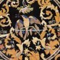 Marble End Coffee Table Top Hakik Inlay Pietradura Mosaic Living Room Decor H481