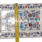 9"x6" Marble Serving Tray Plate Multi Gemstone Inlay Pietradure Home Gifts H1279
