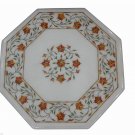 Marble Table Top Mosaic Inlaid Eid Special Pietra Dura Marquetry Decorative Art