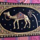 Decorative Embroidered Handmade Camel Design Modern Rug Jewel Carpet Gift M118