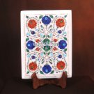 12''x9'' Pietradura Marble Center Table Top Inlaid Stone Furniture Decor H3739