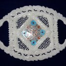 11"x7.5" White Marble Tray Decor Marble Plate Marquetry Filigree Home Decor Art 11"x7.5" White Marble Tray Decor Marble Plate Marquetry Filigree Home Decor Art