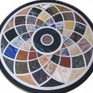 24" Marble Mosaic Round inlaid Fine Dining Coffee Table Top Home Decorative Art 24" Marble Mosaic Round inlaid Fine Dining Coffee Table Top Home Decorative Art